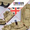 RC Tank Model,1/16 Scale 2.4G British Crusader Full-Proportional Tank Model with Sound and Lights, Dual-Speed Modes and Recoil Simulation, Military Vehicle for Adults(RTR Version) view 4
