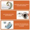 3Pcs Baby Bowls with Suction, Stainless Steel Toddler Bowls with Removable Silicone Sleeve, Heat Resistant & Drop-Proof Baby Essentials Toddler view 4