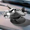 Car Dashboard Drifting Rotating Airplane Ornament,Dashboard Ornament Solar Powered Aircraft Model,Motion Activated Cars Interior Center Console Rotating Small Airplane Drift Accessories view 1