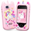 Gocina Kids Phone Toy, Touchscreen Educational Smart Phone with Camera, Game, Music Player, 32GB CardIdeal Valentine's Day Birthday Gift for Girls Age 3-8 view 1
