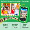 Gocina Kids Phone for Boys, Touchscreen Kids Smartphone with Camera Games, Christmas Birthday Gifts Phone Toy for Ages 3-8, Travel Preschool Learning Toy (Green) view 4