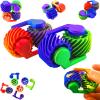 2PACKSFidget Spinner Toy for Adults & Kids - 3D Printed Stress Relief Gear Spinner - ADHD Autism Sensory Toys - Anxiety & OCD Relief -Office,School Desk Toy - Focus Enhancer- Fidget ToysMulticolor view 1
