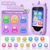 Gocina Kids Smart Phone, Touchscreen Kids Phone Toys for Girls 3-8 Years Old,Toddler Learning Phone with Camera, Music Player, Game and 32GB Card, Christmas Birthday Gifts view 2