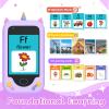 Gocina Kids Smart Phone, Touchscreen Kids Phone Toys for Girls 3-8 Years Old,Toddler Learning Phone with Camera, Music Player, Game and 32GB Card, Christmas Birthday Gifts view 4