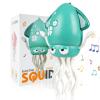Electric Dancing Octopus Baby Toy, Dancing Squid Crawling Toys,Automatic Evasion Octopus Toy with Led Light and Music, Interactive Entertainment for Baby Sensory Development Birthday Gifts(Green) view 1