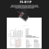 HTLNUZD New Flysky FS-G7P+ Transmitter with FS-R11P Receiver 10 Channel for Cars and Boats view 4
