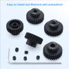 48P 25T 26T 27T 28T 29T Pinion Gear Sets with Screwdrivers for 3.175mm Shaft Brushless Brush Motor Compatible with Arrma HPI Kyosho Losi Axial Traxxas Tamiya 1/10 RC Car Monster Truck Buggy view 2