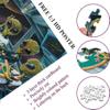 1000-piece Alien Space Poker Party Adult Wooden Puzzle, Intellectual Challenge, Stress-Relieving Puzzle, Relaxing Family Activity, Decoration, Size: 29.5 x 19.7 in view 3