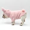 Adorable Plush Bunny Pet Costume - Soft & Warm with Removable Pom-Pom Tail  Perfect for Easter, Halloween, and Everyday Wear (Pink & Blue) view 4