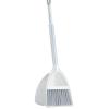Broom with Dustpan Combo Set, mini Broom and Dustpan Set, Kids Dustpans Set Soft Fur Plastic Small Brooms Dustpans for Baby Kids Kindergarten (Gray White) view 3