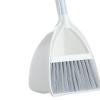 Broom with Dustpan Combo Set, mini Broom and Dustpan Set, Kids Dustpans Set Soft Fur Plastic Small Brooms Dustpans for Baby Kids Kindergarten (Gray White) view 4