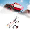 JTLB RC Brushless Powertrain Combo Fit for Axial SCX10 1/10 RC Crawler Car Motor ESC 80A Upgrades Parts view 4