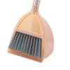 Broom with Dustpan Combo Set, mini Broom and Dustpan Set, Kids Dustpans Set Soft Fur Plastic Small Brooms Dustpans for Baby Kids Kindergarten (Red) view 2