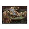 1000-piece Black Bear's Poker Party Adult Wooden Puzzle, Intellectual Challenge, Stress-Relieving Puzzle, Relaxing Family Activity, Decoration, Size: 29.5 x 19.7 in view 1