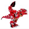 Armorsaurs Armor-Up T-Rex Dinosaur Ajax Toy Figure with 7 Removable Armor Pieces, Tail-Triggered Chomp, Pilot Pod Compatible, 8.7" Hx17.9 L, Kids, Boys, Girls, Ages 6+ view 3