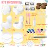 yasest Paint & Plant Flower Growing Kit for Kids - 4 Set DIY Animal Pattern Ceramic Painting Kit, Kids Gardening Set, Arts & Crafts for Ages 8-12, Birthday Gifts for 5 6 7 8 9 10 11 12 Year Old Girl view 4