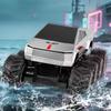wheelfun 1/18 2.4G Remote Control Stunt Pickup Truck Q218 8 * 8 RC Amphibious Vehicle Waterproof All Terrain Controlled Off Road Car RTR Hobby Grade Model for Adult Hobby(Silver) view 3