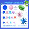 100pcs Hawaii Balloons Garland Arch Kit with Balloons for Birthday Decorations,Party Supplies for boys Girls (Hawaii) view 2