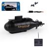 XeleMush Mini RC Nuclear Submarine, 6CH Military Ship with 6-Way Movement & Auto Surfacing, USB Rechargeable Waterproof Toy for Pools RC Race Boat view 1