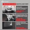 G GUFAMILY Acrylic Display Box Compatible with 70413 Pirate Ship Building Block Model Transparent dust Box 3mm Thickened Acrylic Material excluding Building Blocks view 2