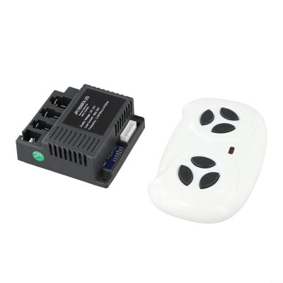 2.4G Remote Control And JR1958RX-2S Receiver Kit Kids Powered Ride On Car, Controller Control Box Accessories For Children Electric Ride On Car Replacement Parts(full set)