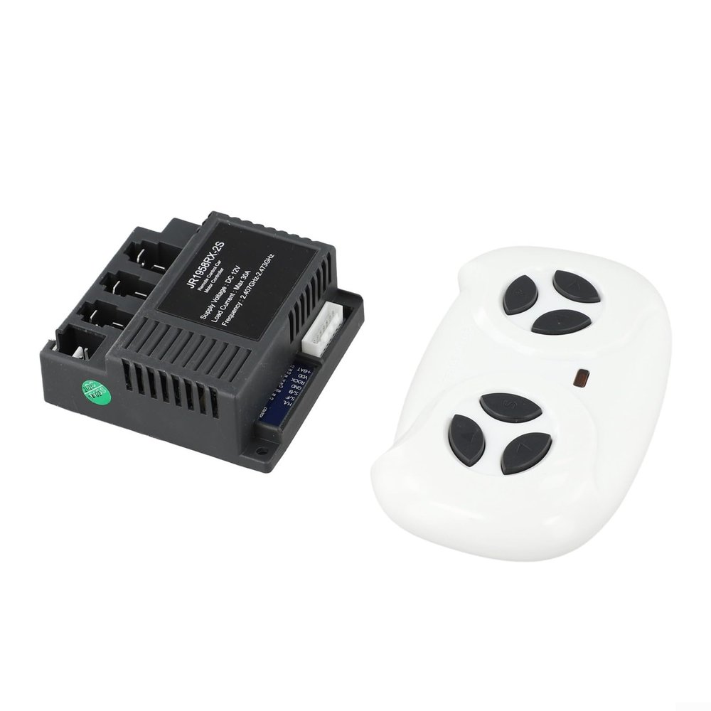 2.4G Remote Control And JR1958RX-2S Receiver Kit Kids Powered Ride On Car, Controller Control Box Accessories For Children Electric Ride On Car Replacement Parts(full set)