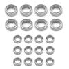 20Pcs Ball Bearing Set For Wltoys 144001 144002 124016 124017 124018 124019 RC Car Spare Parts Upgrade Accessories view 2