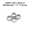 20Pcs Ball Bearing Set For Wltoys 144001 144002 124016 124017 124018 124019 RC Car Spare Parts Upgrade Accessories view 4