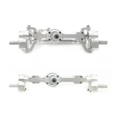 Aluminum Alloy CNC Anodized Full Metal Front Rear Portal Axle For 1/12 MN MN99S MN98 D90 D91 D99 D99S MN90 RC Car Upgrade(WHITE)