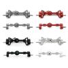 Aluminum Alloy CNC Anodized Full Metal Front Rear Portal Axle For 1/12 MN MN99S MN98 D90 D91 D99 D99S MN90 RC Car Upgrade(WHITE) view 3