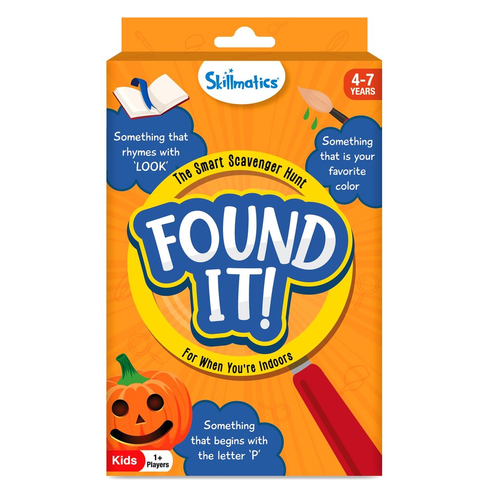 Skillmatics Scavenger Hunt Card Game - Found It, Easter Basket Stuffers, Educational Game Collection, School, Home, Travel, Playdates & Party Games, Gifts for Kids and Families, for Ages 4, 5, 6, 7