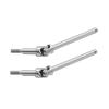 2pcs Metal Front Axle Drive Shaft CVD Drive Shaft For MN128 MN86 MN86S MN86K MN86KS MN G500 1/12 RC Car Upgrade Parts Accessorie view 1
