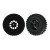 For MN D90 MN98 MN99S MN82 WPL C14 C24 C34 B14 B24 70mm Tire Clamp Wheel RC Car Upgrade Parts Accessories(Black) view 3
