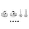 4Pcs Steel Front And Rear Axle Bridge Gear Drive Shaft Gears Set For WPL B24 B36 C14 C24 MN D90 MN99S Upgrade Parts view 1