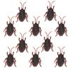 10pcs Highly Imitating Cockroaches Model Halloween Prank Props Toy for Kids, Promote Creativity, Gifts for Kids Above 3 Years Old (Cockroach) view 1
