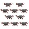 10pcs Highly Imitating Cockroaches Model Halloween Prank Props Toy for Kids, Promote Creativity, Gifts for Kids Above 3 Years Old (Cockroach) view 2