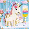 24" Large Unicorn Pinata - Mexican Theme Party Decoration for Birthdays, Fiestas & Cinco de Mayo - Extra Large Piata Donkey for Kids Party Favors view 2