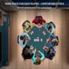 ZivPlay Poker Table Foldable Texas Holdem Poker Table Portable with Folding Legs for Card Game and Casino Gambling 8 Player Octagon view 3