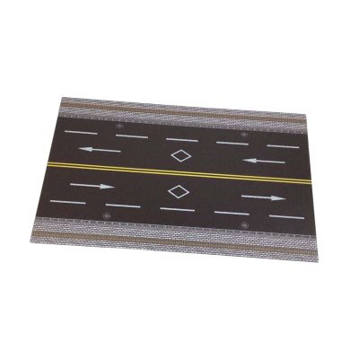 harayaa 1:64 Highway Scene Model,Mini Diecast Garage,Nonslip,Underground Garage,Background Diorama Pad Model Building Parking, No Zebra Crossing