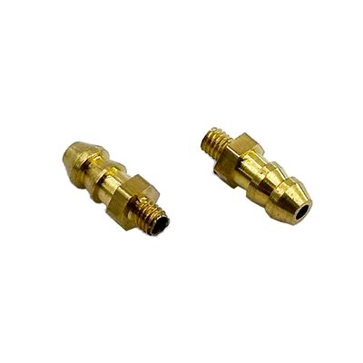 Gracilaria 2PCS RC Boat Brass Water Cooling Nozzle Water Nipple Faucet Fuel Nozzle for RC Boat DIY Model Ship Building Part (M3)
