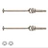 #45 Steel Front Axle Set U-Joint Drive Shaft 13 * 130MM for 1-10 for Losi for Ba-ja for Rey RC car Upgrded Part(Silver) view 1