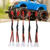 Alomejor 5pcs JST to PH 2.0 Connector, 105mm Copper Cables 22AWG Extension Wire for RC Motor ESC Power view 2