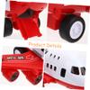 Abaodam Airplane Learning Red Inertial Aircraft Model for Interactive Play Stimulates Imagination Creativity for Boys and Ages and Up view 3