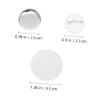 EPIGEIST 1 Set DIY Round Badge Making Kit of Plastic Blanks for Events Team Building and Souvenirs Durable Versatile Craft Supplies for Personalization view 2