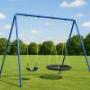 2 Pcs 87'' PVC Coated Swing Chain Heavy Duty Hanging Swing Hardware Kit with 4 Free Quick Links Anti-rust Iron Link Chains for Playground Tree Hammock Chairs Sandbags Accessories and Replacement view 4