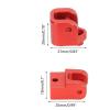 Aluminum Alloy Axle Housing Upper Track Rod Mount for 1-10 for Losi for Ba-ja Rey for Ham-mer Rey U4 RC car Upgrded Part(Red) view 2