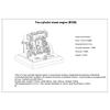 Kafoopolly 3.7CC Mini Steam Engine Model, Retro Vertical Double-Cylinder Reciprocating Double-Acting Steam Engine view 2