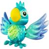 Articulated Parrot Figurine  Colorful Bird Desk Toy  3D Printed in Canada view 1
