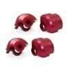 RC Car Upgrade Parts Compatible with ARRMA 1/7 1/8 RC Car Upgrade Parts Accessories 4Pcs Aluminum Alloy Shock Cap Absorber Protector(Red) view 2