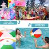 3-Piece Pool Floats Set with 90 Water Balls & 12" Inflatable Ball | Heavy-Duty PVC Durable Inflatable Floats for Adults, Kids, Family Summer Fun view 3